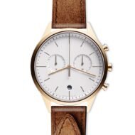 C39 Women’s chronograph watch in PVD satin gold - Image 15