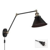 Alaine - Industrial Plug In Wall Sconce - Image 3