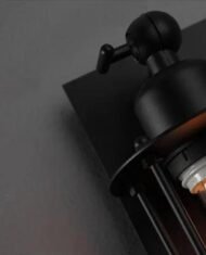 Bo - Industrial Style Vintage Bar Wall Lamp - Image 6