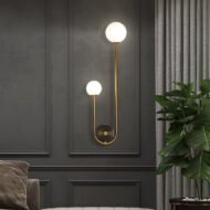 Amalia - Modern Nordic Gold Wall Sconces - Image 2